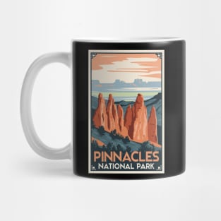 Pinnacles National Park Vintage Travel Poster Mug